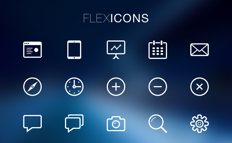 Крутые Flex Icon